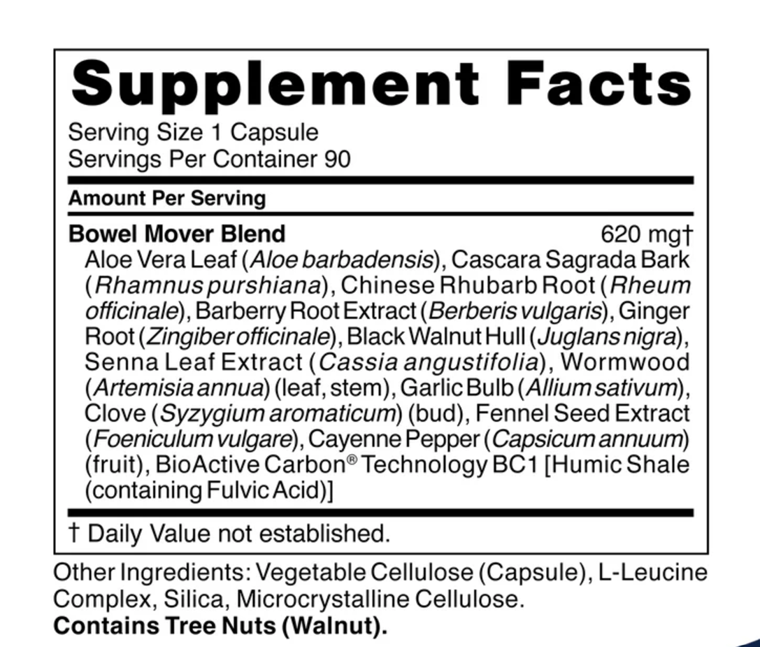 CellCore Bowel Mover - 90 Capsules