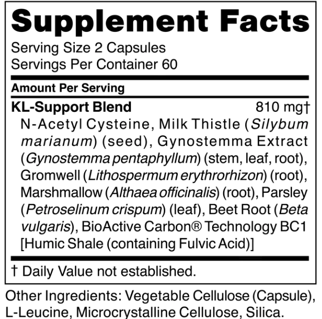 CellCore KL-Support - 120 Capsules