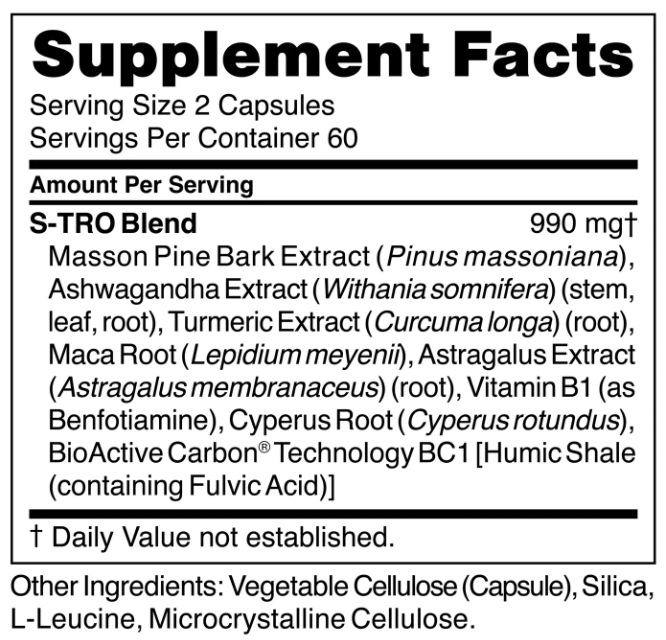 CellCore S-TRO - 120 Capsules