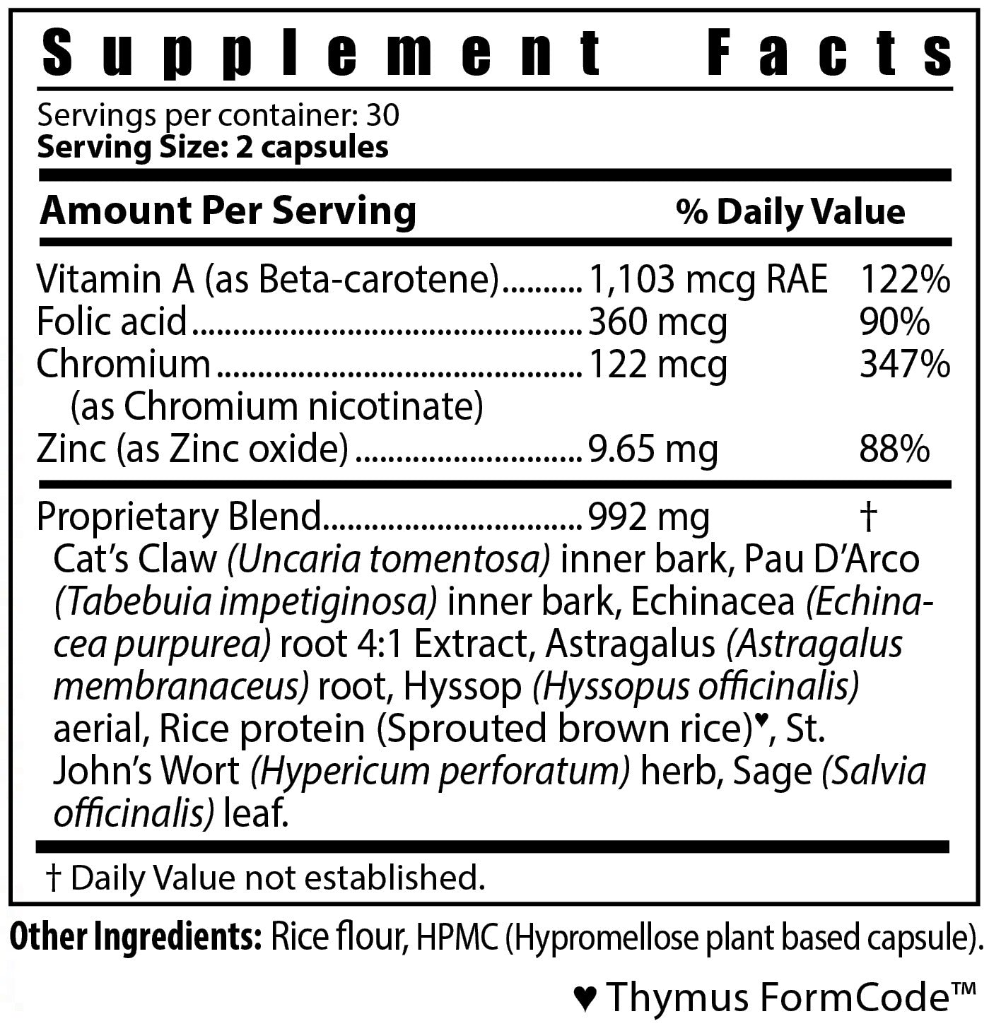 Inno-Vita Immunis™ -- 60 veggie caps - Respond / Protect