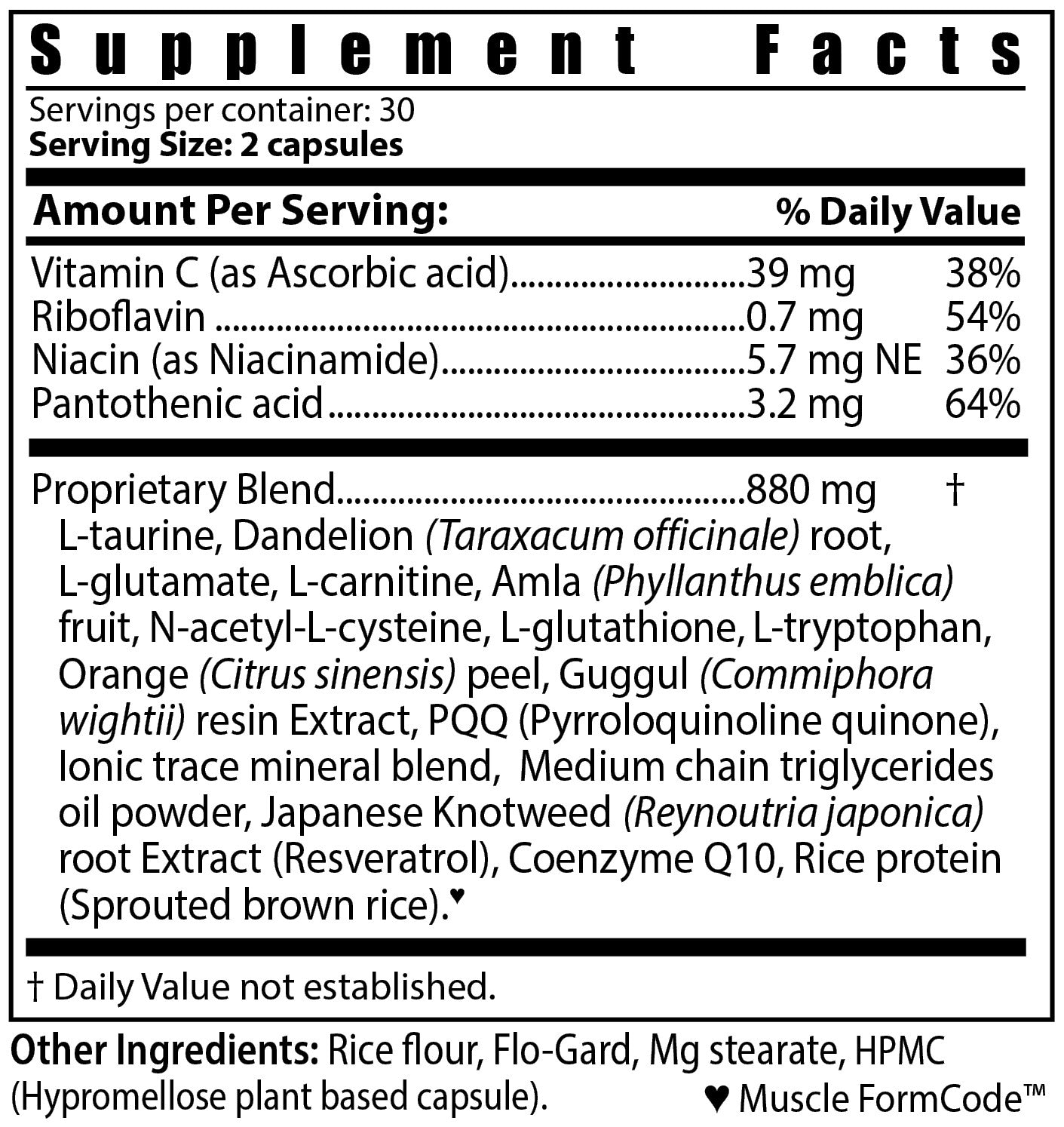 Inno-Vita Mitokond™ -- 60 veggie caps - ATP-Adapt / Transform / Preserve