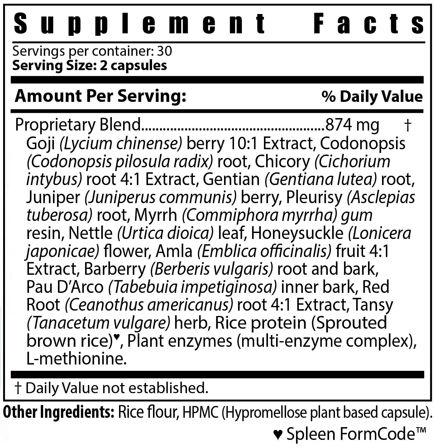 Inno-Vita Xpleen™ -- 60 veggie capsules - Remove / Replenish
