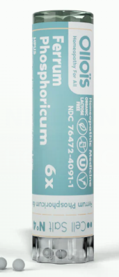 N°4 Ferrum Phosphoricum 6X Cell Salt (80p) - Ollois