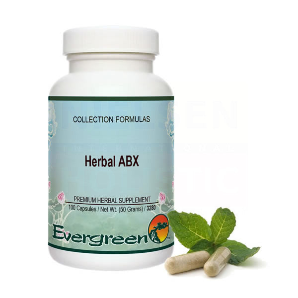 Evergreen Herbal ABX - 100 Capsules