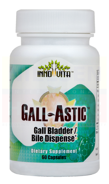 Inno-Vita Gall-Astic™ -- 60 veggie capsules - Gallbladder / Bile Dispense