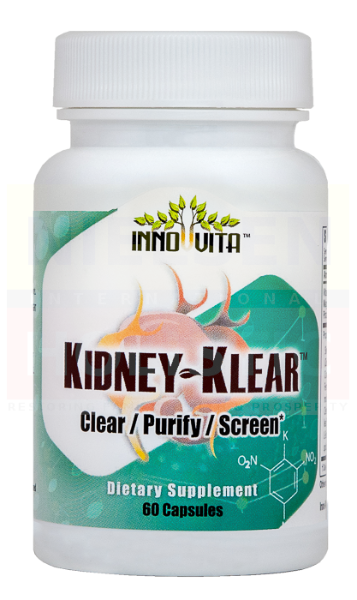 Inno-Vita Kidney-Klear™ -- 60 veggie capsules - Clear / Purify / Screen