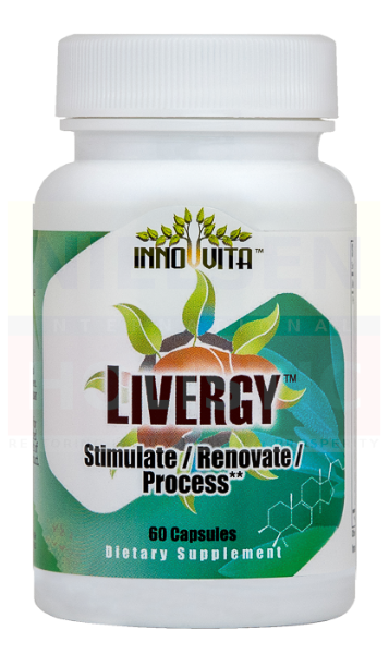 Inno-Vita Livergy™ -- 60 veggie capsules - Stimulate / Renovate / Process