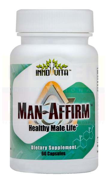 Inno-Vita Man-Affirm™ -- 60 veggie capsules - Healthy Male Life