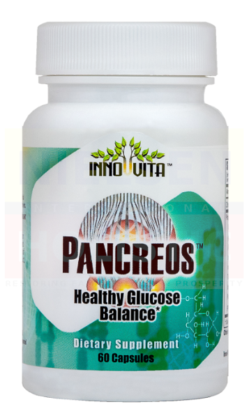 Inno-Vita Pancreos™ -- 60 veggie capsules - Healthy Glucose Balance