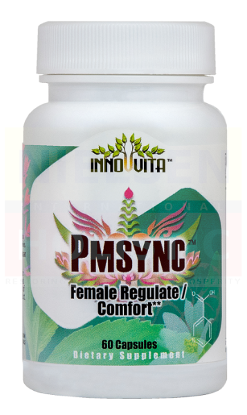 Inno-Vita PMSync™ -- 60 veggie capsules - Female Regulate / Comfort