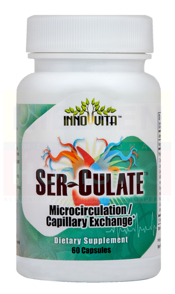 Inno-Vita Ser-Culate™ -- 60 veggie capsules - Microcirculation / Capillary Exchange