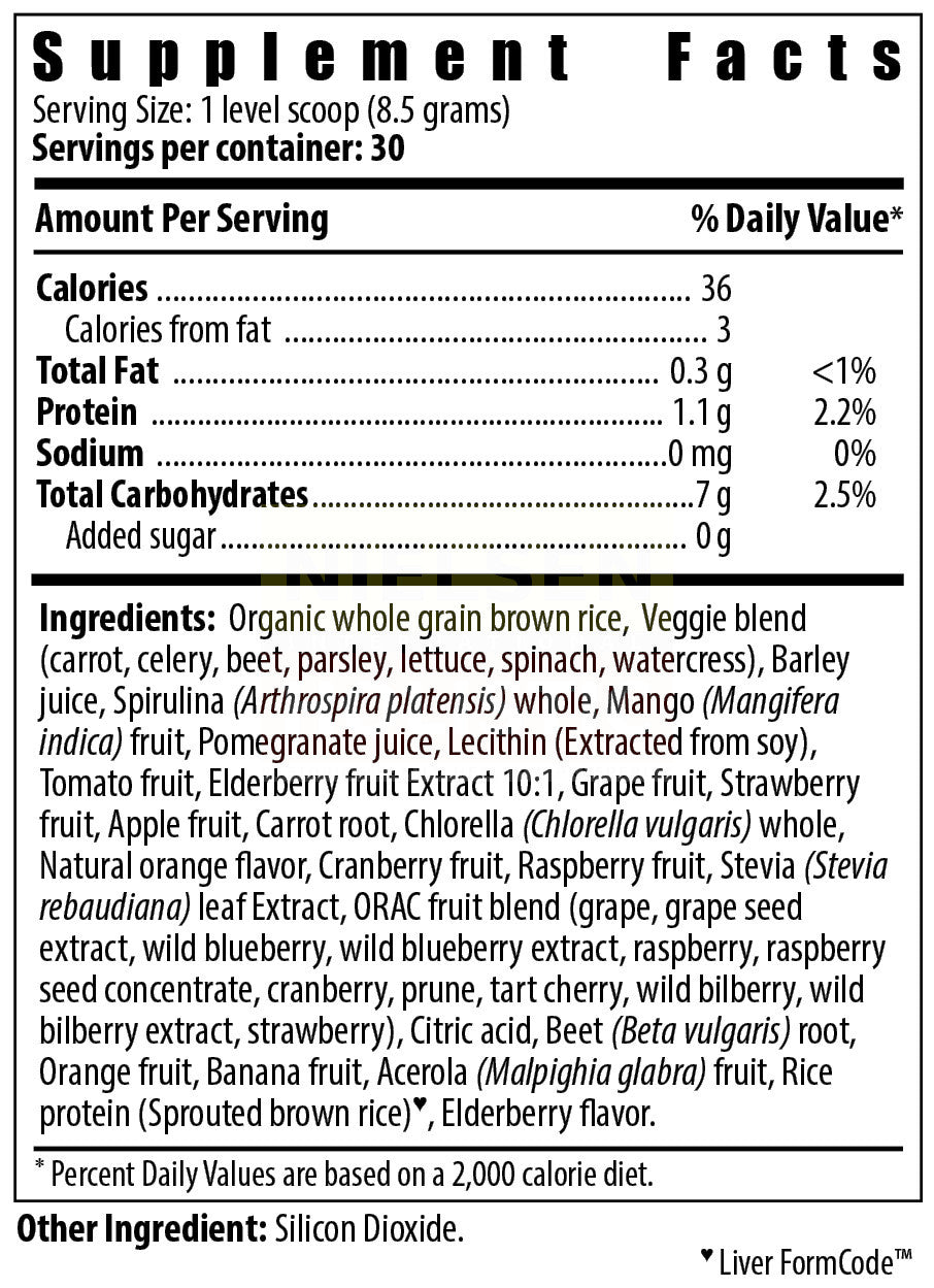 Inno-Vita Verdance™ -- 30 Servings - Veggi + Fruit Phytonutrients