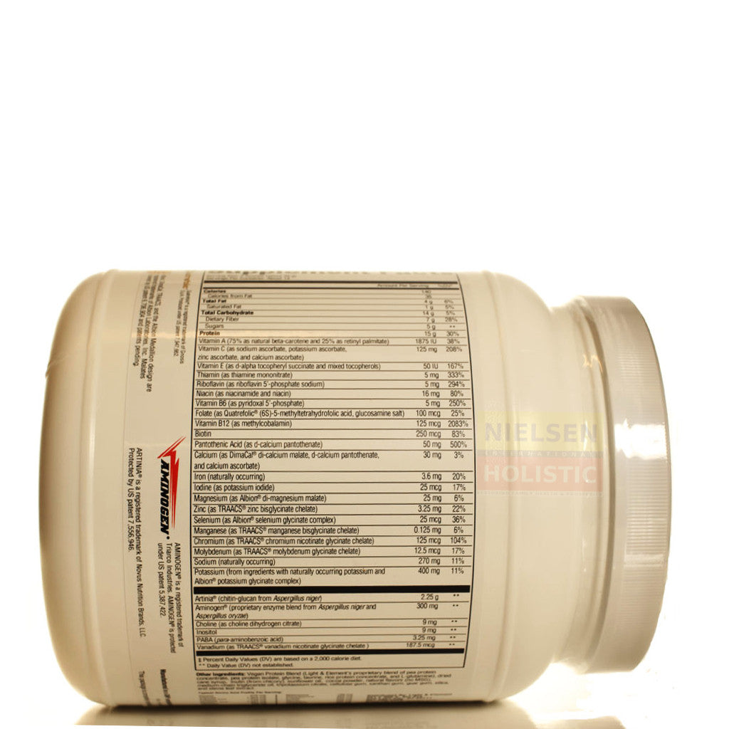 Actíf International® Power Protein Daily Vegan Vanilla - 546g - Patented Formula
