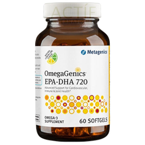 Metagenics OmegaGenics EPA-DHA 720 Lemon